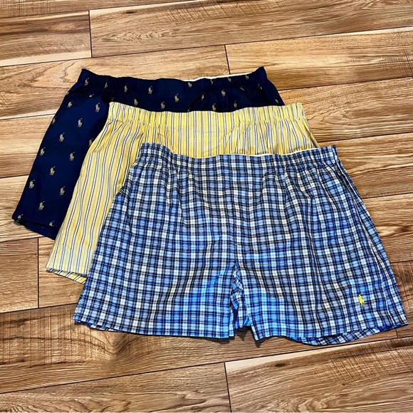 Polo Ralph Lauren Other - Polo by Ralph Lauren Blue and Yellow Plaid Boxers
